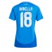 Maillot de foot Italie Nicolo Barella #18 Domicile vêtements Femmes Europe 2024 Manches Courtes